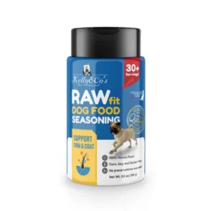 Kelly & CO’s – Freeze-Dried Raw Fit Dog Food Skin & Coat Support – Dog Food Seasoning – 100g