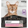 Pro Plan Adult Delicate Digestion Dry Cat Food with Turkey 400 g