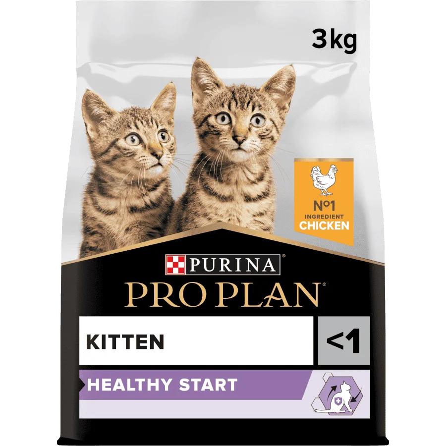 Pro Plan Kitten Healthy Start Chicken Dry Cat Food 3 kg