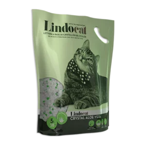 LindoCat Crystal Silica Gel Cat Litter with Aloe Vera Scent 5 L