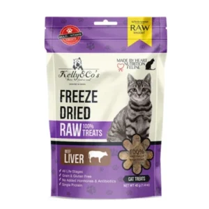 Kelly & CO’s Freeze-Dried Beef Liver Cat Treats – 40g