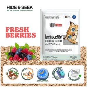 Hide & Seek Cassava Cat Litter 6L – Fresh Berry