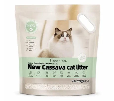 Cassava Cat Litter Honeydew 7 L
