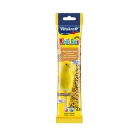 Vitakraft Canary Cracker Egg & Grass Seeds Bird Treat – 2 Sticks (54 g)