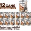 BestPet Cat Chicken Liver in Gravy Wet Cat Food – 400 g x 12 cans