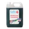 Safe4 Concentrated Disinfectant Cleaner Apple Scent Refill – 5L