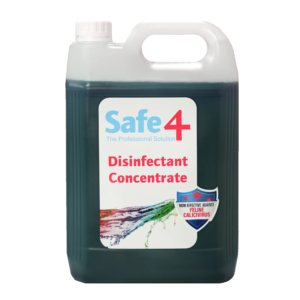 Safe4 Concentrated Disinfectant Cleaner Apple Scent Refill – 5L